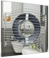 Вентилятор декоративный осевой DiCiTi Slim 4C D100 обратный клапан хром картинка